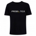 CAMISETA DRY 100% POLIESTER PRETA PROBIÓTICA