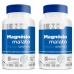 KIT 2X MAGNESIO MALATO 100% PURO 60 CÁPSULAS DUOM