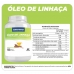 ÓLEO DE LINHAÇA 1000MG 120 CÁPSULAS NEW NUTRITION