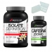 KIT ISOLATE DEFINITION 900G + CAFEÍNA 200MG 30 CAPS BODY ACTION + PORTA CÁPSULAS