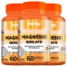 KIT 3X MAGNÉSIO QUELATO 60 CÁPSULAS DUOM