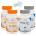 KIT 2X VITAMINA C 1G 60 CAPS + 2X ZINCO QUELATO 60 CAPS MACROPHYTUS + PORTA CÁPSULAS