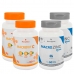 KIT 2X VITAMINA C 1G 60 CAPS + 2X ZINCO QUELATO 60 CAPS MACROPHYTUS