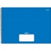 CADERNO CARTOGRAFIA ESPIRAL CAPA DURA 80 FOLHAS STIFF JANDAIA