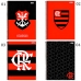 CADERNO UNIVERSITÁRIO FLAMENGO CAPA DURA 10 MATÉRIAS 160 FOLHAS FORONI