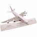 MINIATURA COLECIONÁVEL AVIÃO COMERCIAL AIRFRANCE A380 1:250 LICENCIADO ORIGINAL