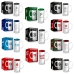 CANECA DE VIDRO METALIC 480ML TIMES DE FUTEBOL BRASFOOT