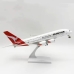 MINIATURA AVIAO COMERCIAL BOEING AIRBUS METAL 1:250 30CM