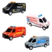 MINIATURA FURGÃO BRINQUEDO PLASTICO 1:64 DIVERPLAS