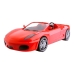 MINIATURA DE BRINQUEDO CARRINHO FERRARI CONVERSÍVEL 1:64 PLÁSTICO