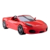 MINIATURA DE BRINQUEDO CARRINHO FERRARI CONVERSÍVEL 1:64 PLÁSTICO