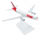 KIT 4 MINIATURAS COLECIONÁVEIS METAL AVIÃO COMERCIAL BOEING AIRBUS 
